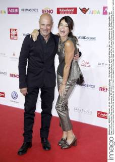 Christian Berkel und Gerit Kling bei der 11. Verleihung der Goldenen Bild der Frau im Cruise Center Steinwerder. Hamburg, 21.10.2017