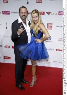 Michel Guillaume und Freundin Georgia Schultze bei der 11. Verleihung der Goldenen Bild der Frau im Cruise Center Steinwerder. Hamburg, 21.10.2017