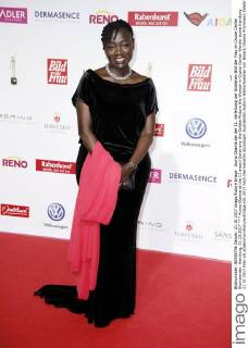 Auma Obama bei der 11. Verleihung der Goldenen Bild der Frau im Cruise Center Steinwerder. Hamburg, 21.10.2017