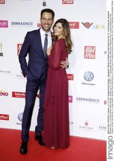 Alexander Mazza mit Ehefrau Viola Mazza bei der 11. Verleihung der Goldenen Bild der Frau im Cruise Center Steinwerder. Hamburg, 21.10.2017