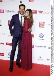 Alexander Mazza mit Ehefrau Viola Mazza bei der 11. Verleihung der Goldenen Bild der Frau im Cruise Center Steinwerder. Hamburg, 21.10.2017