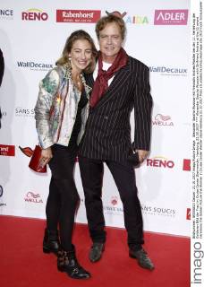 Alexander Sascha Wussow mit Freundin Andrea Mostler bei der 11. Verleihung der Goldenen Bild der Frau im Cruise Center Steinwerder. Hamburg, 21.10.2017