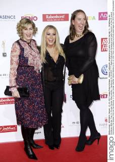 Gesine Cukrowski, Anastacia und Leila Moysich bei der 11. Verleihung der Goldenen Bild der Frau im Cruise Center Steinwerder. Hamburg, 21.10.2017