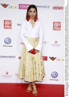 Nadine Warmuth bei der 11. Verleihung der Goldenen Bild der Frau im Cruise Center Steinwerder. Hamburg, 21.10.2017