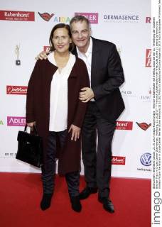 Heinrich Schafmeister mit Ehefrau Jutta bei der 11. Verleihung der Goldenen Bild der Frau im Cruise Center Steinwerder. Hamburg, 21.10.2017