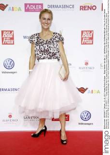 Rhea Harder bei der 11. Verleihung der Goldenen Bild der Frau im Cruise Center Steinwerder. Hamburg, 21.10.2017