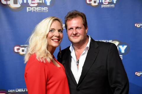 Mallorca Jens, Jens Büchner und seine Frau Danni Karabas kommt am 24.10.2017 in Köln zur Verleihung des Deutschen Comedypreis 2017.