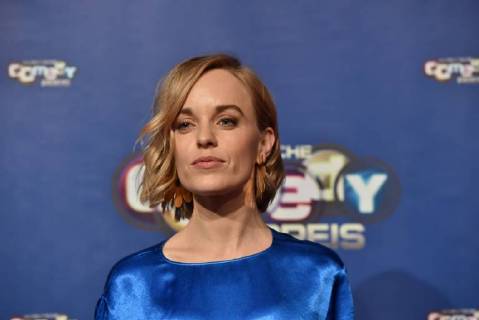 Comedian Friederike Kempter kommt am 24.10.2017 in Köln zur Verleihung des Deutschen Comedypreis 2017.