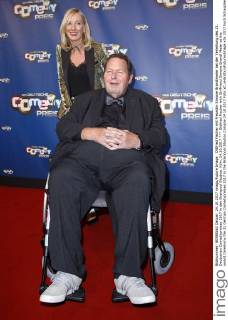 Ottfried Fischer mit Freundin Simone Brandlmeier bei der Verleihung des 21. Deutschen Comedypreises 2017 in den Brainpool Studios. Köln, 24.10.2017