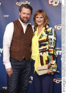 Mathias Harrebye-Brandt und Petra Nadolny bei der Verleihung des 21. Deutschen Comedypreises 2017 in den Brainpool Studios. Köln, 24.10.2017