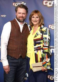 Mathias Harrebye-Brandt und Petra Nadolny bei der Verleihung des 21. Deutschen Comedypreises 2017 in den Brainpool Studios. Köln, 24.10.2017