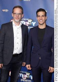 Martin Reinl und Daniele Rizzo bei der Verleihung des 21. Deutschen Comedypreises 2017 in den Brainpool Studios. Köln, 24.10.2017