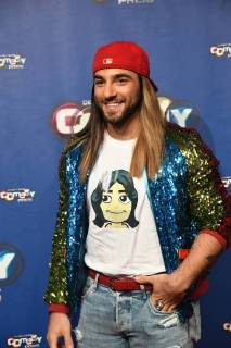 Tänzer Cale Kalay kommt am 24.10.2017 in Köln zur Verleihung des Deutschen Comedypreis 2017.