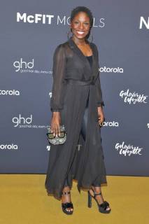 Nikeata Thompson Ankunft - McFIT MODELS - Europas groeßte Sportmodelagentur - Auszeichung der sportlich attraktivsten Menschen mit dem NEW BODY AWARD im Tempodrom in Berlin am 26.10.2017