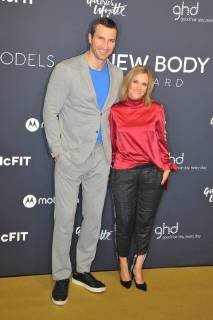Box-Ikone Wladimir Klitschko, CEO McFIT Models Anja Tillack Ankunft - McFIT MODELS - Europas groeßte Sportmodelagentur - Auszeichung der sportlich attraktivsten Menschen mit dem NEW BODY AWARD im Tempodrom in Berlin am 26.10.2017