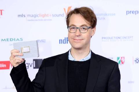 Preisträger Christoph Menardi bei der Deutsche Akademie für Fernsehen Verleihung und Auszeichnung am 28.10.2017 in Köln Deutsche Akademie fuer Fernsehen Verleihung & Auszeichnung in Koeln, 2017