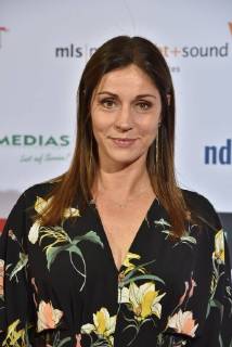 Schauspielerin Ulrike C. Tscharre am 28.10.2017 in Köln bei der Verleihung von Auszeichnungen an Fernsehschaffende aller creativen Gewerke durch die Deutsche Akademie für Fernsehen - DAFF - . Zum 5. mal werden hier herausragende Leistungen bei der Herstellung deutscher Fernsehprogramme gewürdigt.