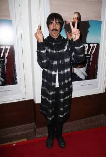 SANTA MONICA CA NOVEMBER 1 Anthony Kiedis at the Los Angeles Premiere of documentary Bunker77 at the Aero Theater in Santa Monica California on November 1 2017 Copyright: xFayexSadoux