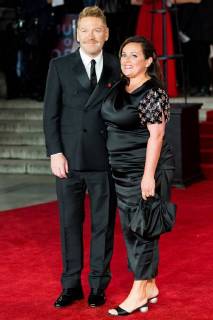 November 2, 2017 - London, London, UK - London, UK. KENNETH BRANAGH and wife LINDSAY BRUNNOCK attends the world film premiere of Murder On The Orient Express. London UK - ZUMAl94_ 20171102_zaf_l94_088 Copyright: xRayxTangx