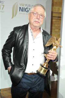 Wolf Biermann, Preistraeger VDZ Publishers Night 2017 Preisverleihung der Goldenen Victoria in der Hauptstattrepraesentanz der Deutschen Telekon in Berlin am 06.11.2017
