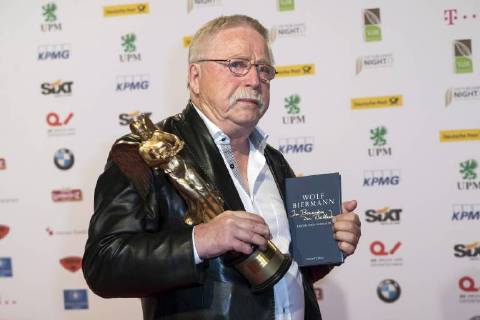Wolf Biermann bei der VDZ Publishers Night 2017 in der Telekom Repräsentanz. Berlin, 06.11.2017