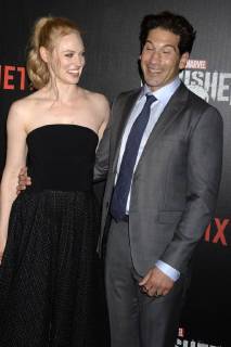 Deborah Ann Woll und Jon Bernthal bei der Premiere der Netfilx TV-Serie The Punisher im AMC Loews. New York, 06.11.2017