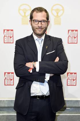 Julian Reichelt bei der Verleihung des Goldenen Lenkrads 2017 im Axel-Springer-Haus. Berlin, 07.11.2017