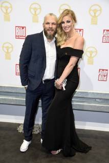 Sidney Hoffmann und Leonie Theresa Hagmeyer-Reyinger bei der Verleihung des Goldenen Lenkrads 2017 im Axel-Springer-Haus. Berlin, 07.11.2017