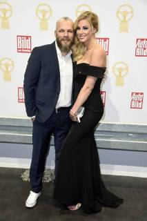 Sidney Hoffmann und Leonie Theresa Hagmeyer-Reyinger bei der Verleihung des Goldenen Lenkrads 2017 im Axel-Springer-Haus. Berlin, 07.11.2017