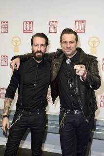 Alec Völkel und Sascha Vollmer von The BossHoss bei der Verleihung des Goldenen Lenkrads 2017 im Axel-Springer-Haus. Berlin, 07.11.2017