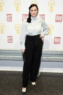 Lina van de Mars bei der Verleihung des Goldenen Lenkrads 2017 im Axel-Springer-Haus. Berlin, 07.11.2017