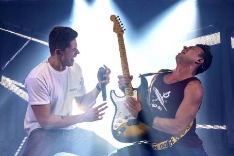 Vincent Stein und Dag-Alexis Kopplin von SDP live bei einem Konzert der Die bunte Seite der Macht Tour in der Swiss Life Hall. Hannover, 09.11.2017