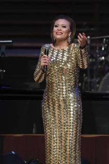 November 14, 2017 - Philadelphia, Pennsylvania, U.S - Soprano, ALYSON CAMBRIDGE, performing at the Marian Anderson Award Gala held at the Kimmel Center in Philadelphia PA The Marian Anderson Award was created to honor and celebrate world-renowned artists for their artistic work and talents, as well as their philanthropic contributions to society. It is named in memory of culture-changing vocalist and distinguished Philadelphian, Marian Anderson. Philadelphia U.S. - ZUMArf1_ 20171114_zaf_rf1_007 Copyright: xRickyxFitchettx