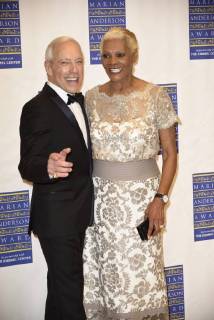 November 14, 2017 - Philadelphia, Pennsylvania, U.S - Honoree, DIONNE WARWICK, and Philadelphia legendary DJ, JERRY BLAVAT, at the Marian Anderson Award Gala held at the Kimmel Center in Philadelphia PA The Marian Anderson Award was created to honor and celebrate world-renowned artists for their artistic work and talents, as well as their philanthropic contributions to society. It is named in memory of culture-changing vocalist and distinguished Philadelphian, Marian Anderson. Philadelphia U.S. - ZUMArf1_ 20171114_zaf_rf1_030 Copyright: xRickyxFitchettx