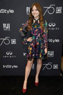 November 15, 2017 - West Hollywood, California, U.S. - TARA LYNNE BARR arrives at the s and InStyle s Celebration of the 2018 Golden Globe Awards Season and the Unveiling of the Golden Globe Ambassador. West Hollywood U.S. - ZUMAz03_ 20171115_shd_z03_173 Copyright: xHFPAx
