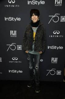 November 15, 2017 - West Hollywood, California, U.S. - DIANE WARREN arrives at the s and InStyle s Celebration of the 2018 Golden Globe Awards Season and the Unveiling of the Golden Globe Ambassador. West Hollywood U.S. - ZUMAz03_ 20171115_shd_z03_177 Copyright: xHFPAx