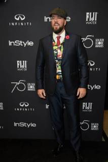 November 15, 2017 - West Hollywood, California, U.S. - CHRIS SULLIVAN arrives at the s and InStyle s Celebration of the 2018 Golden Globe Awards Season and the Unveiling of the Golden Globe Ambassador. West Hollywood U.S. - ZUMAz03_ 20171115_shd_z03_190 Copyright: xHFPAx