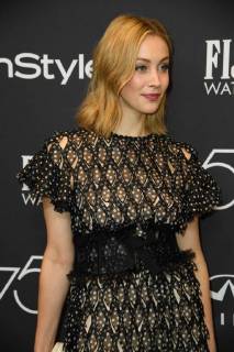 November 15, 2017 - West Hollywood, California, U.S. - SARAH GADON arrives at the s and InStyle s Celebration of the 2018 Golden Globe Awards Season and the Unveiling of the Golden Globe Ambassador. West Hollywood U.S. - ZUMAz03_ 20171115_shd_z03_192 Copyright: xHFPAx