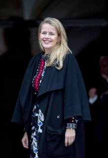 06-12-2017 Amsterdam Princess Mabel arrive for the Prince Claus award 2017 in Amsterdam. Brazilian filmmaker and rights activist Vincent Carelli and the Chinese designer new media and environmental activist Ma Jun received the award.  Copyright: xPPE NIEBOERx