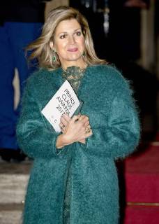 06-12-2017 Amsterdam Queen Maxima during the Prince Claus award 2017 in Amsterdam. Brazilian filmmaker and rights activist Vincent Carelli and the Chinese designer new media and environmental activist Ma Jun received the award.  Copyright: xPPE poolx