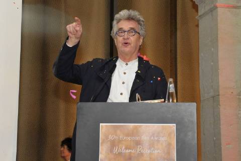 Wim Wenders 30 Jahre European Film Award (EFA) Birthday Party in der Akademie der Wissenschaften in Berlin am 08.12.2017