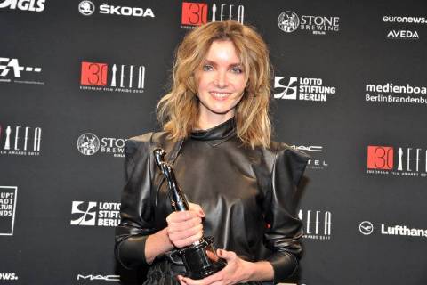 Anna Zamecka, Preistraegerin (bester Dokumentarfilm) 30 Jahre European Film Awards (EFA) im Haus der Berliner Filmfestspiele am 09.12.2017