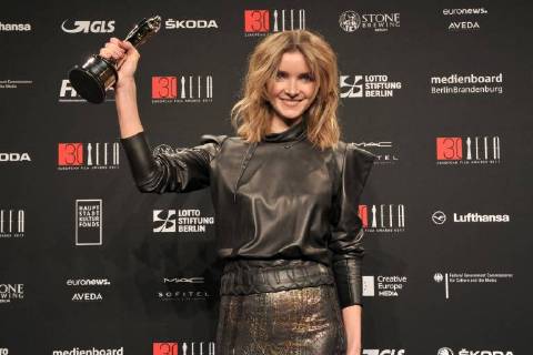 Themen der Woche Anna Zamecka, Preistraegerin (bester Dokumentarfilm) 30 Jahre European Film Awards (EFA) im Haus der Berliner Filmfestspiele am 09.12.2017