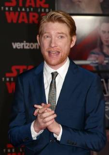 LOS ANGELES, CA - DECEMBER 9:Domhnall Gleeson, at Premiere Of Disney Pictures And Lucasfilm s Star Wars: The Last Jedi at Shrine Auditorium in Los Angeles, California on December 9, 2017. Copyright: xFayexSadoux