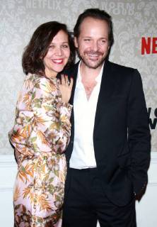 NEW YORK, NY - DECEMBER 12: Maggie Gyllenhaal, Peter Sarsgaard, at the Netflix premiere of Wormwood at The Campbell in New York City on December 12, 2017. Copyright: xRWx