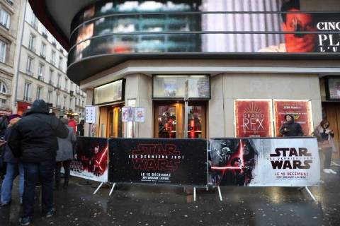 affiche du film star wars les derniers jedi NEWS: Avant premiere Star Wars Les derniers Jedi au Grand Rex - Paris - 13 12 2017 CleaCastel Panoramic