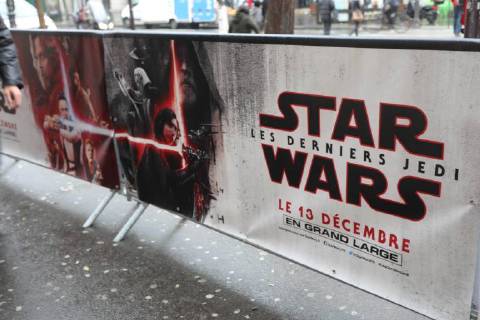 affiche du film star wars les derniers jedi NEWS: Avant premiere Star Wars Les derniers Jedi au Grand Rex - Paris - 13 12 2017 CleaCastel Panoramic