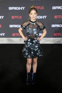 WESTWOOD, CA - DECEMBER 13: Sydney Sweeney, at Premiere Of Netflix s Bright at The Regency Village Theatre, In Hollywood, California on December 13, 2017. Copyright: xFayexSadoux
