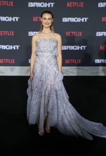 WESTWOOD, CA - DECEMBER 13: Lucy Fry, at Premiere Of Netflix s Bright at The Regency Village Theatre, In Hollywood, California on December 13, 2017. Copyright: xFayexSadoux