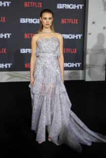 WESTWOOD, CA - DECEMBER 13: Lucy Fry, at Premiere Of Netflix s Bright at The Regency Village Theatre, In Hollywood, California on December 13, 2017. Copyright: xFayexSadoux